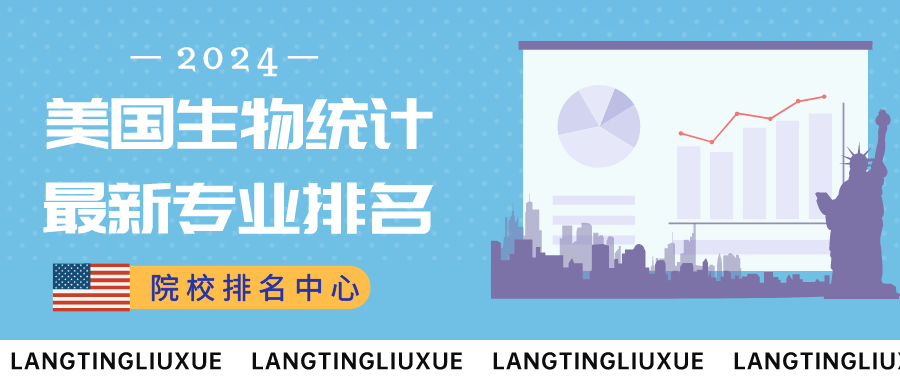 院校排名中心丨最新！美國(guó)生物統(tǒng)計(jì)學(xué)專業(yè)排名